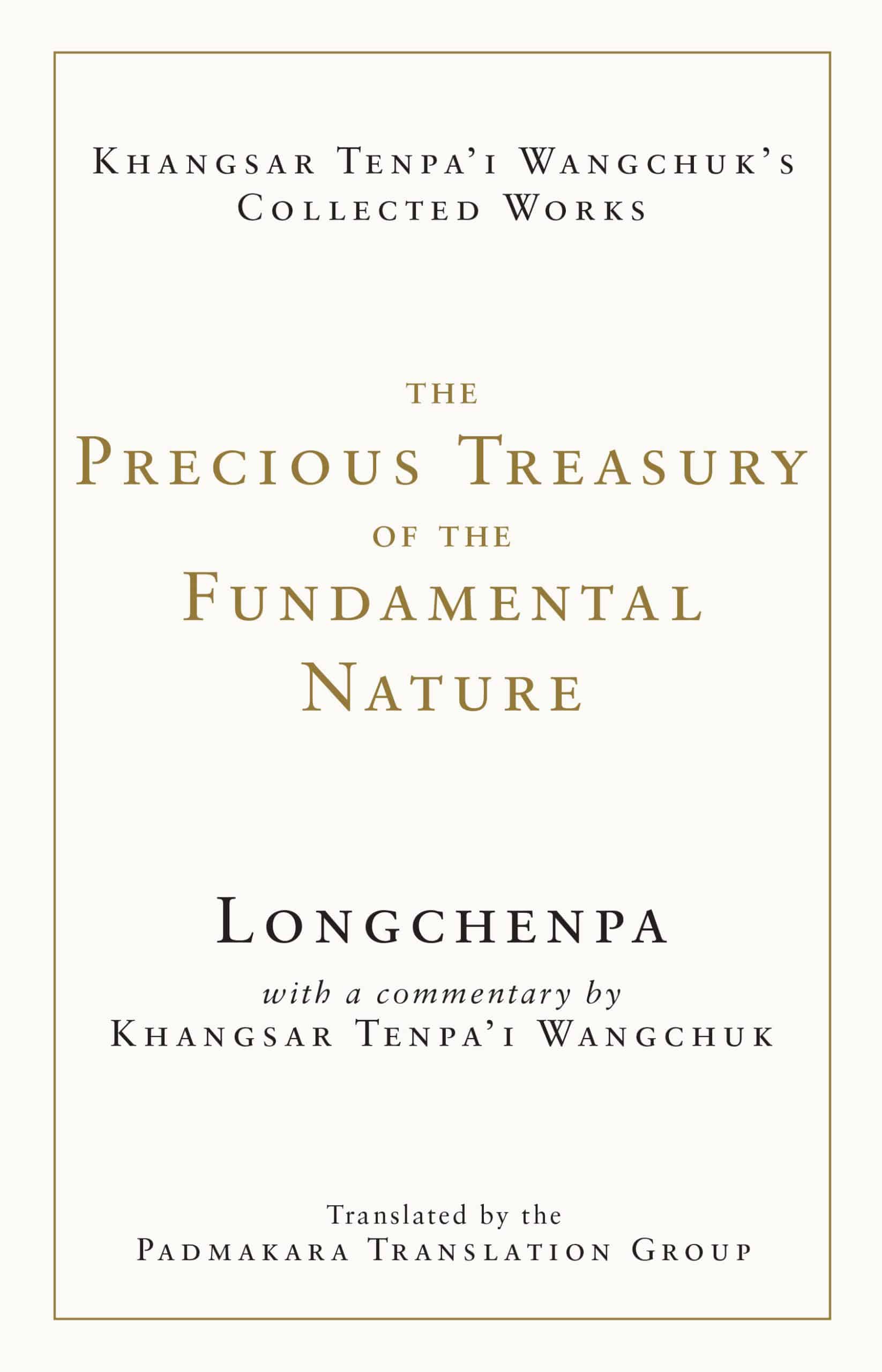The Precious Treasury of the Fundamental Nature