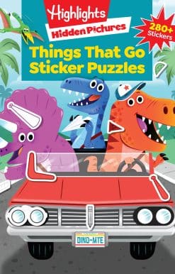 Things That Go Sticker Puzzles