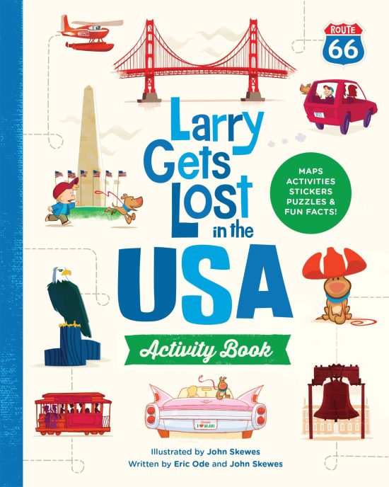 Larry Gets Lost in the USA Activity Book