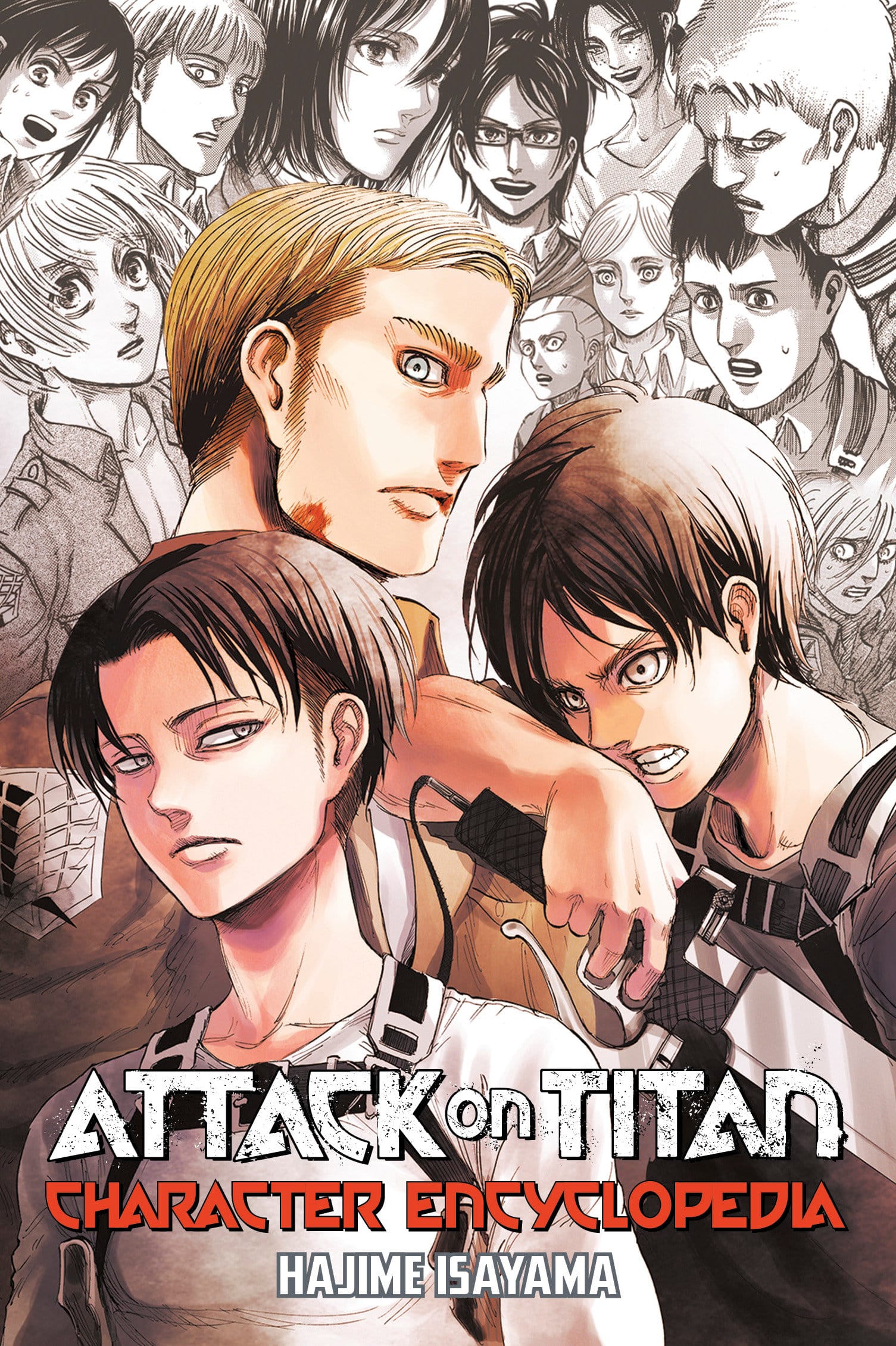9781632367099 Attack on Titan Character Encyclopedia