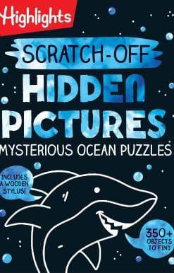 Scratch-Off Hidden Pictures Mysterious Ocean Puzzles