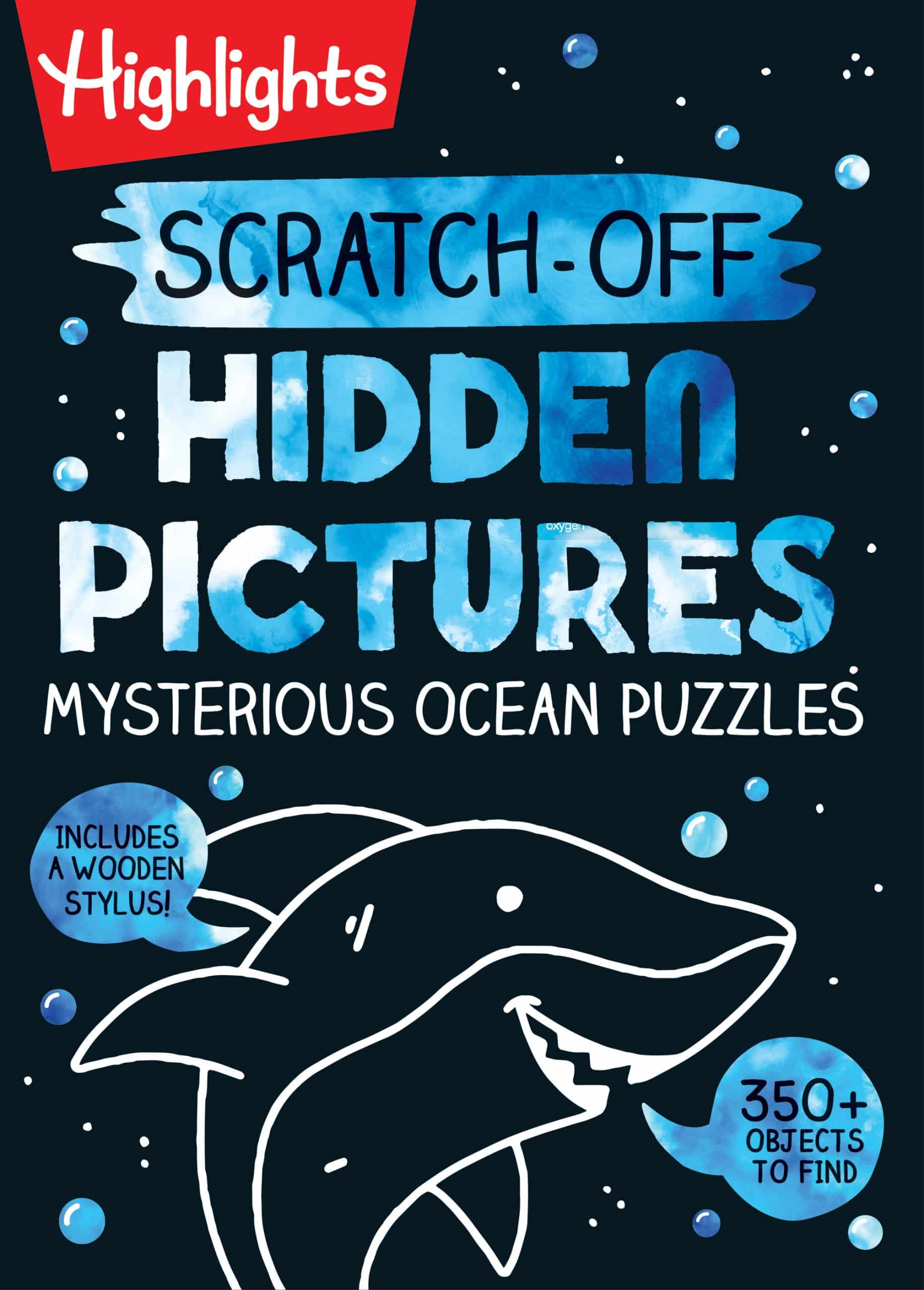 9781639620807 Scratch-Off Hidden Pictures Mysterious Ocean Puzzles