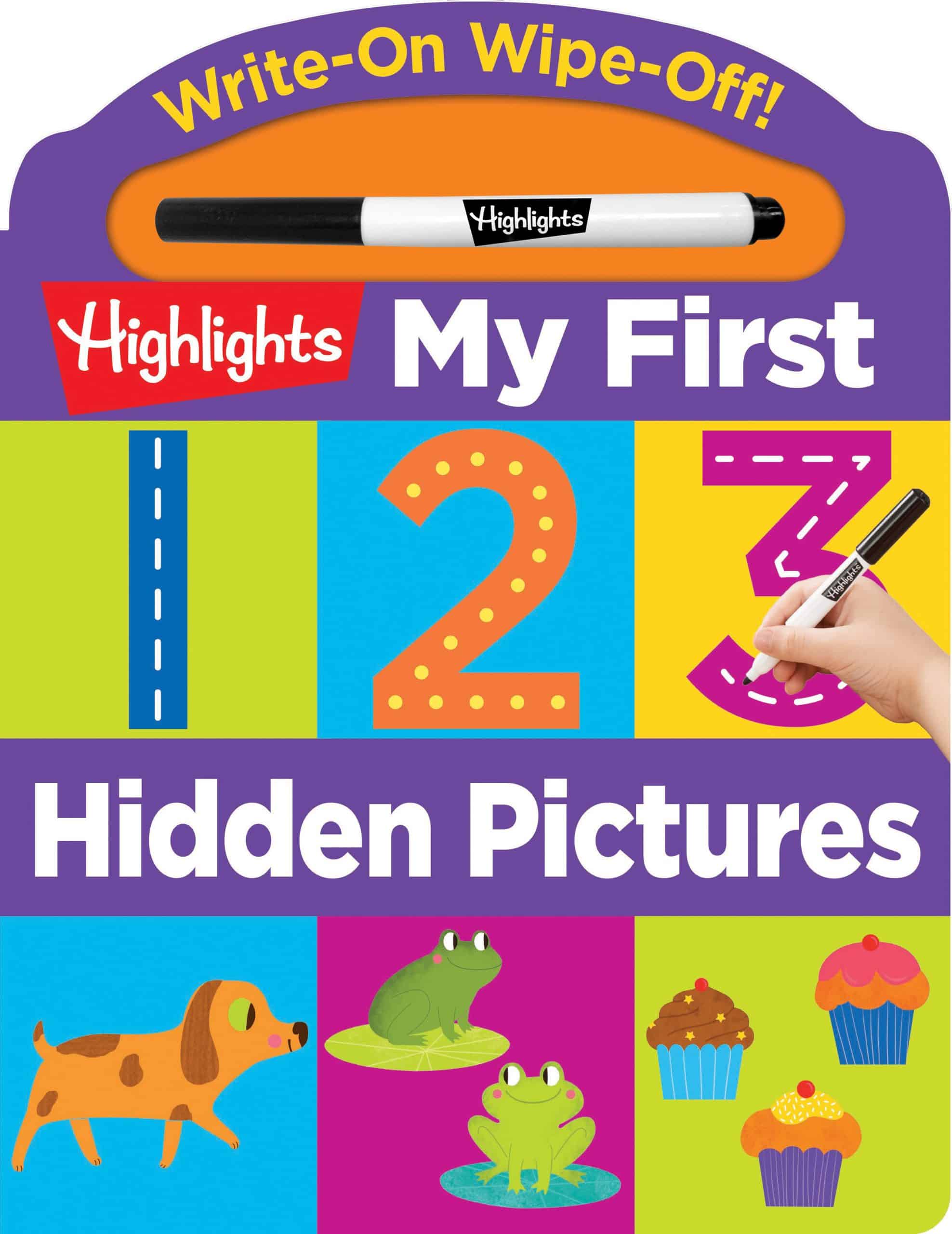 9781644721827 Write-On Wipe-Off My First 123 Hidden Pictures