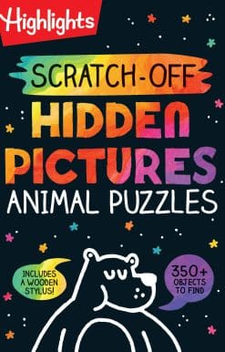Scratch-Off Hidden Pictures Animal Puzzles