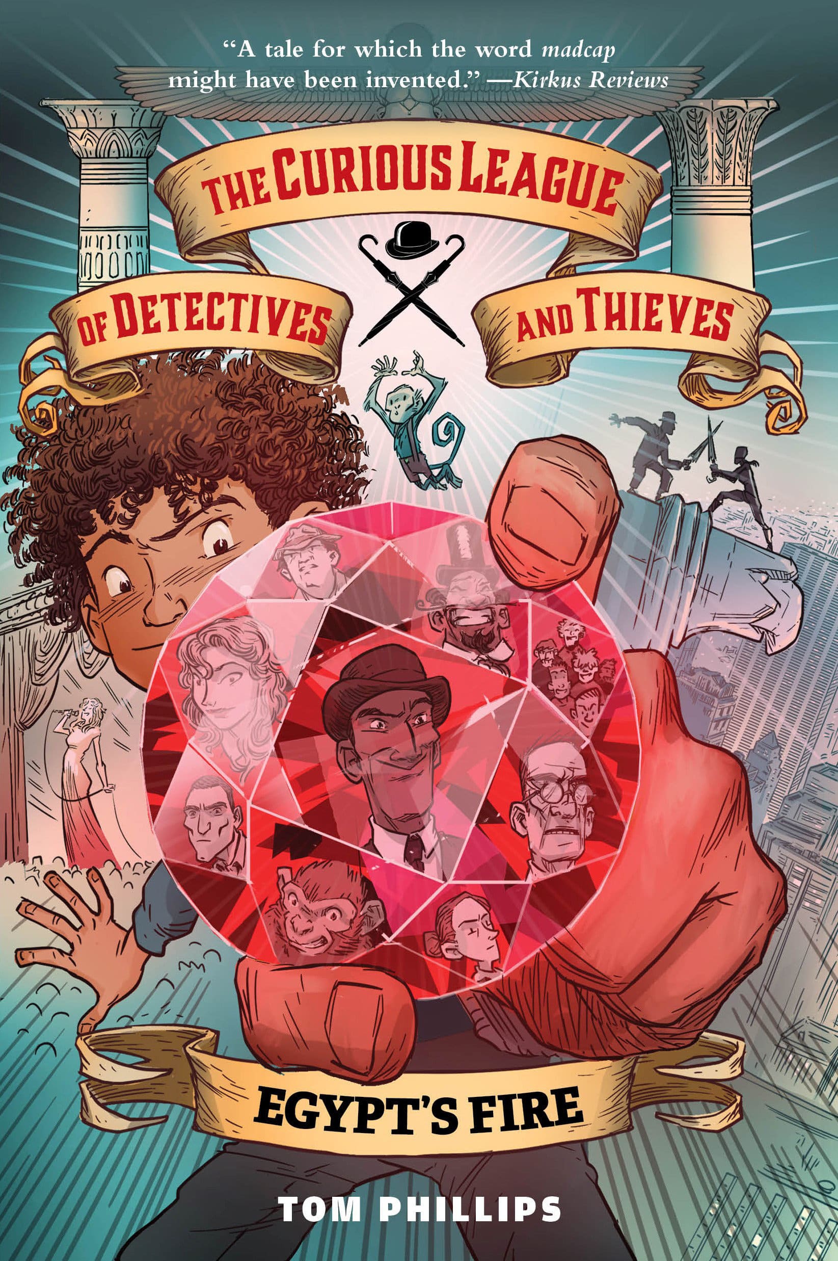9781645951056 The Curious League of Detectives and Thieves 1: Egypt's Fire