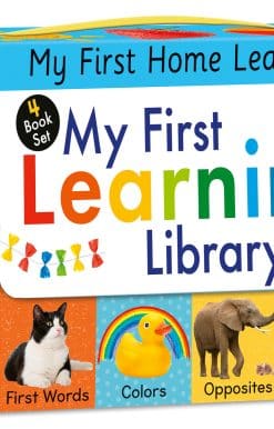My First Learning Library 4-Book Boxed Set: Includes First Words, Colors, Opposites, and Numbers