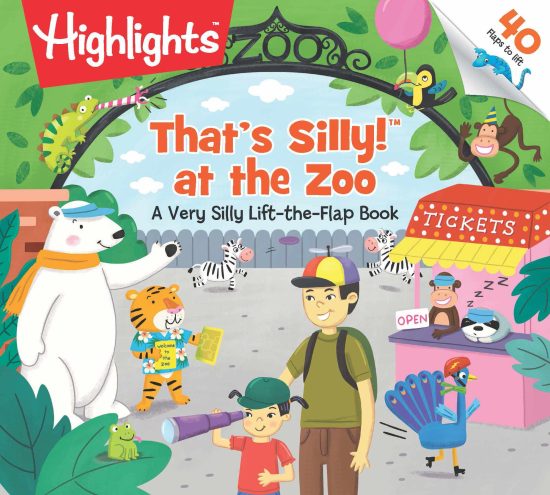 A Very Silly Lift-the-Flap Book: That's Silly!(TM) at the Zoo
