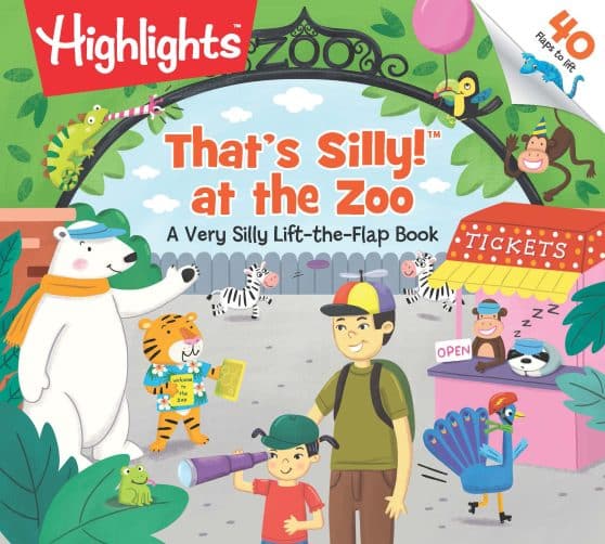 A Very Silly Lift-the-Flap Book: That's Silly!(TM) at the Zoo