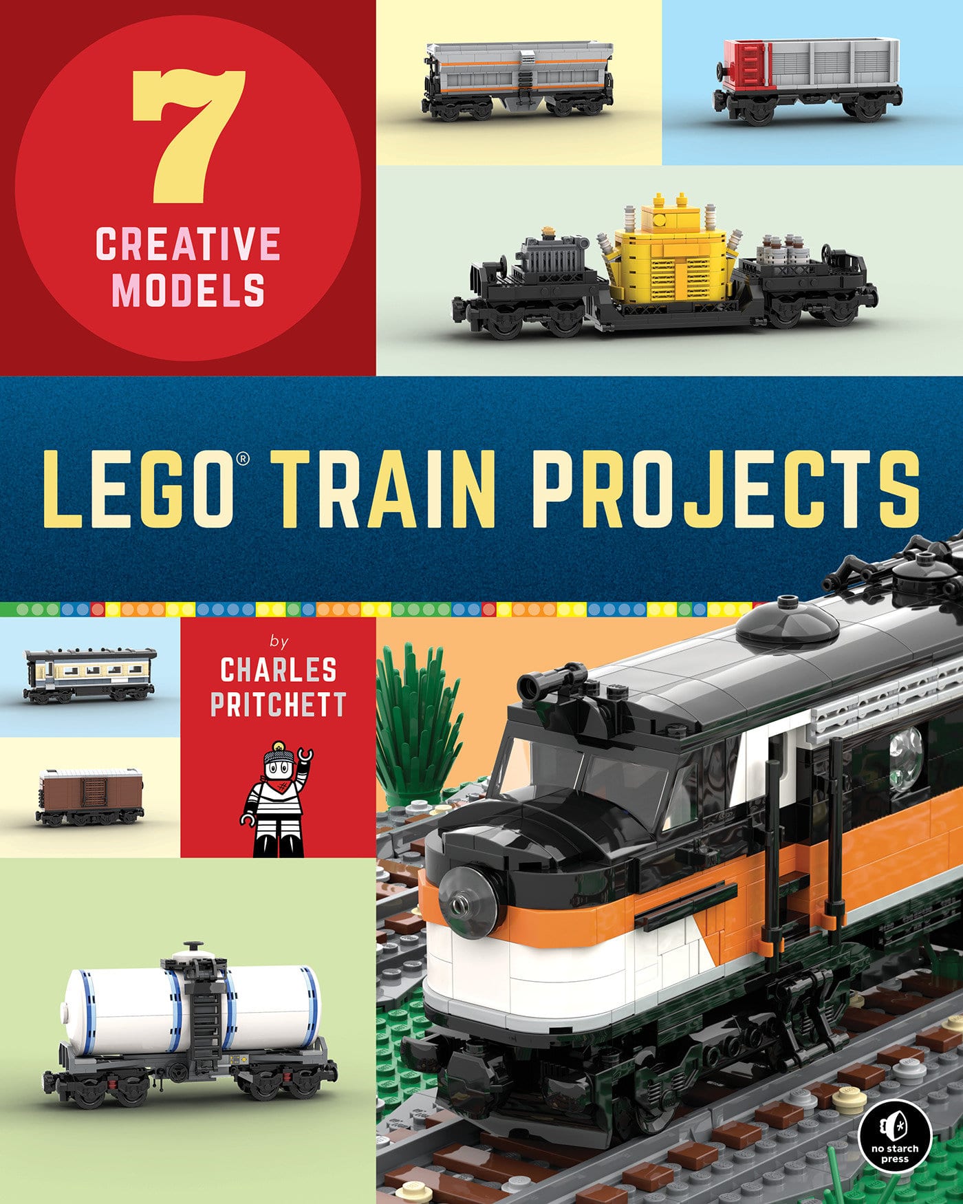 9781718500488 LEGO Train Projects: 7 Creative Models