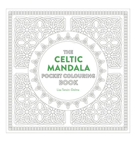 26 Inspiring Designs for Mindful Meditation and Coloring: Celtic Mandala Pocket Coloring Book