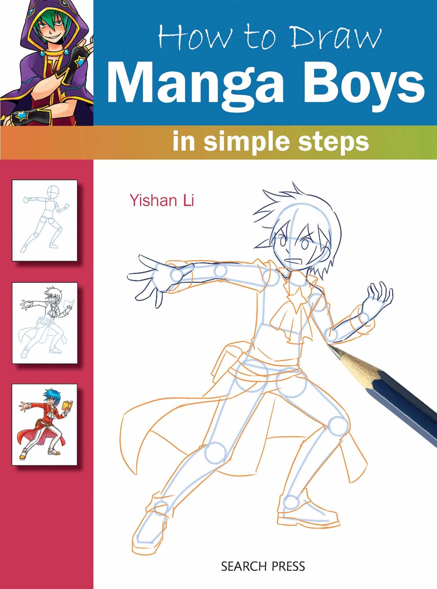 9781782211259 How to Draw Manga Boys in Simple Steps
