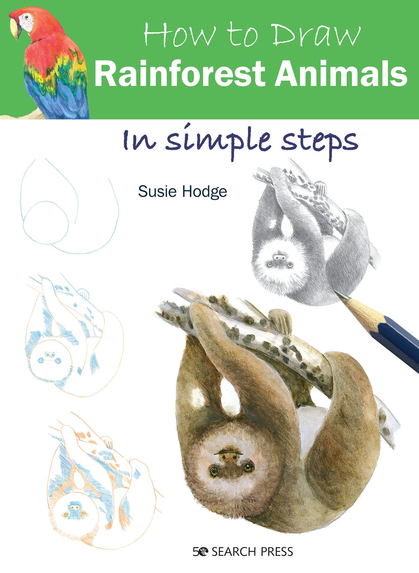 9781782218876 How to Draw Rainforest Animals in Simple Steps