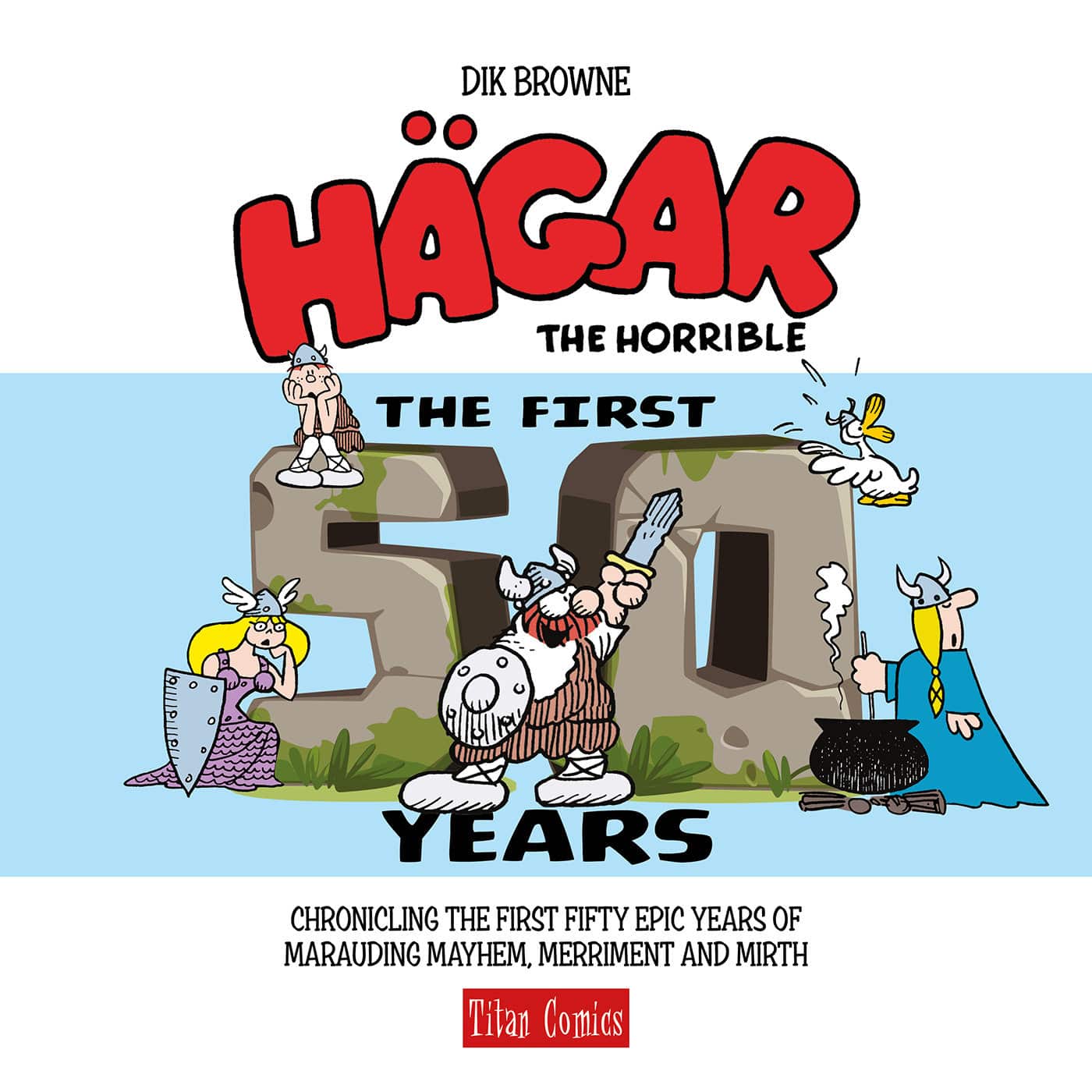 9781787741454 Hagar the Horrible: The First 50 Years: