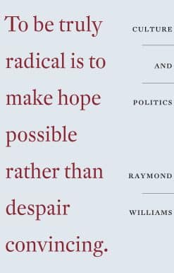 Culture and Politics: Class, Writing, Socialism