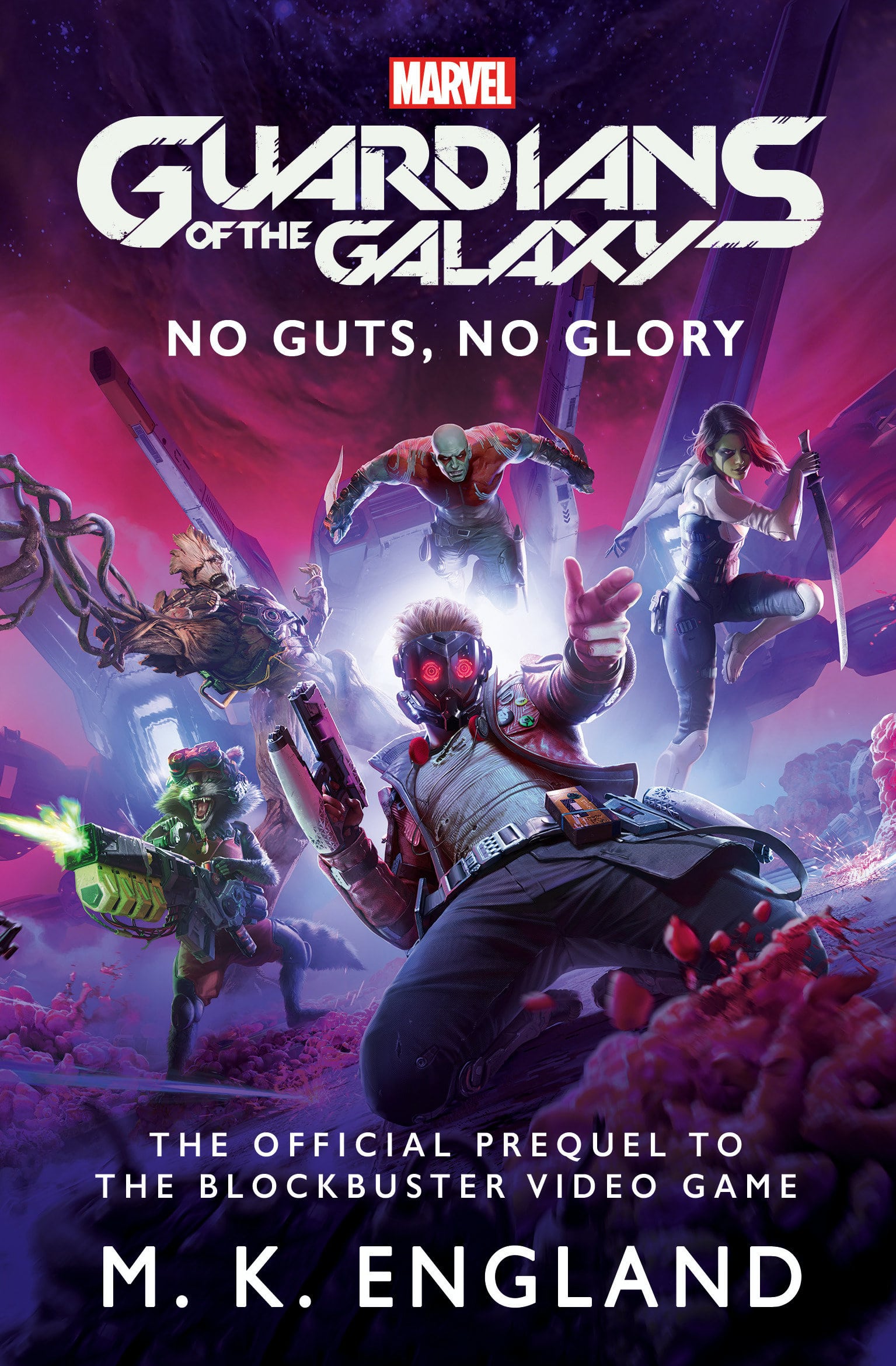9781789098310 Marvel's Guardians of the Galaxy: No Guts, No Glory