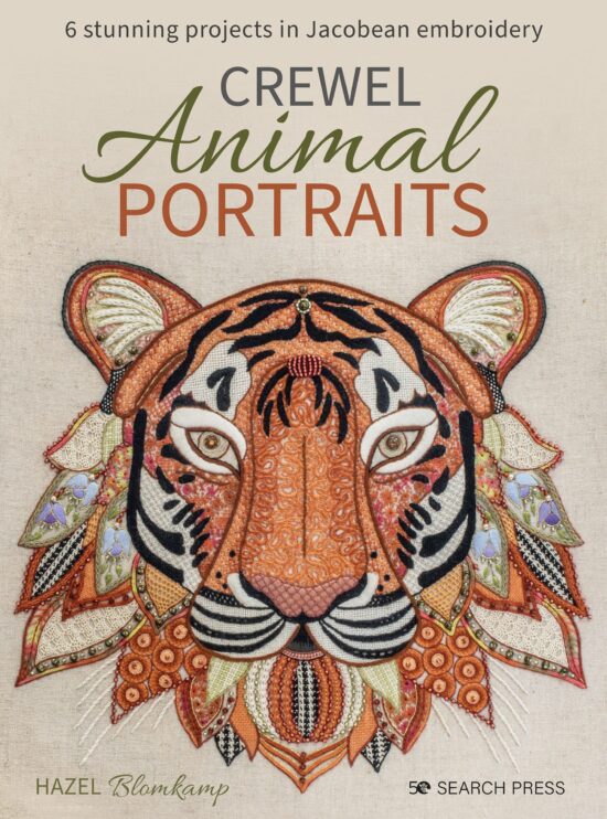 Crewel Animal Portraits: 6 stunning projects in Jacobean embroidery