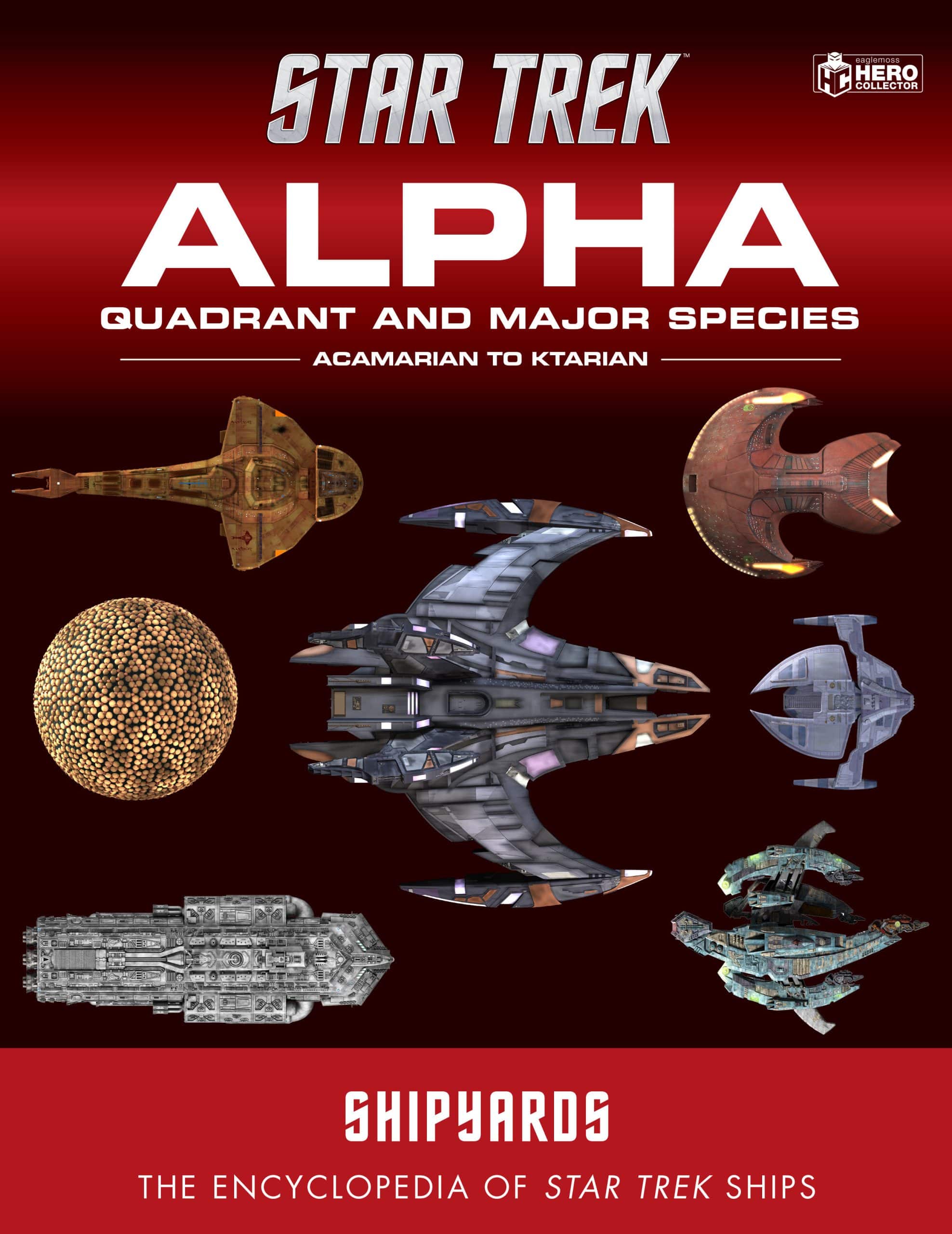 9781835412091 Star Trek Shipyards: Alpha Quadrant and Major Species Volume 1