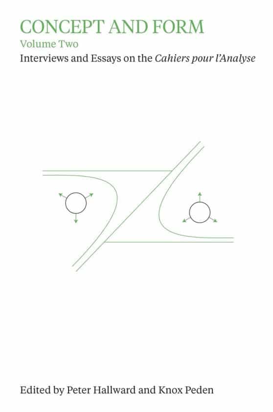 Concept and Form, Volume 2: Interviews and essays on Cahiers pour l'Analyse