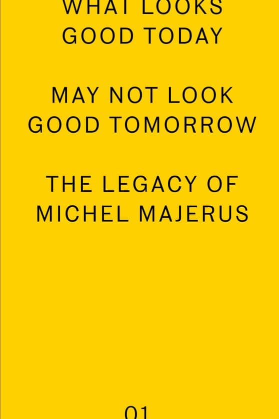 The Legacy of Michel Majerus: what looks good today may not look good tomorrow