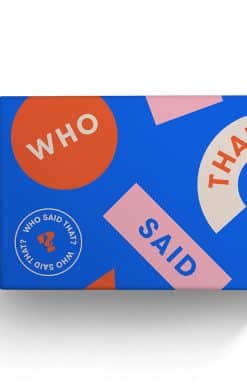 Who Said That?: A game of quotes  430 cards