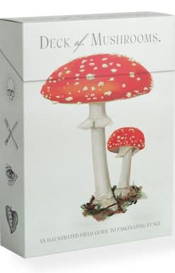 The Deck of Mushrooms: An illustrated field guide to fascinating fungi