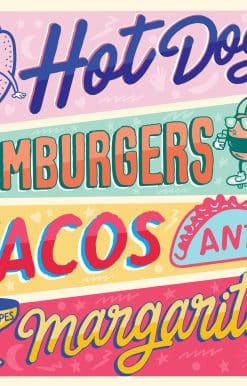 130 Fun Recipes: Hot Dogs, Hamburgers, Tacos & Margaritas