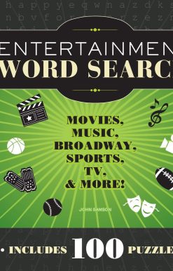 Entertainment Word Search: Movies, Music, Broadway, Sports, TV & More