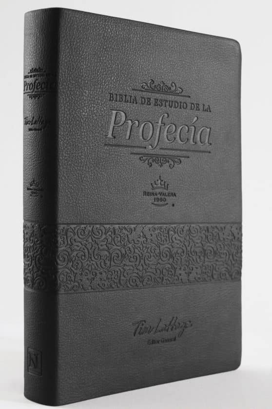 RVR 1960 Biblia de la profecía - Negro con índice Imitación piel / Prophecy Stud y Bible Black Imitation Leather with Index