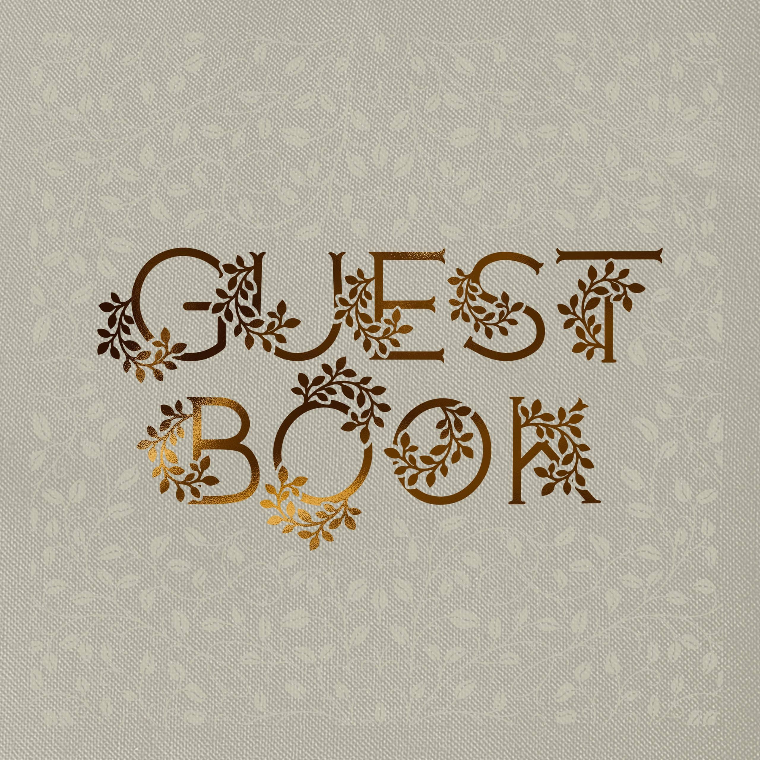 9781958803233 Wedding Guest Book: An Heirloom-Quality Guest Book with Foil Accents and Hand-Drawn Illustrations