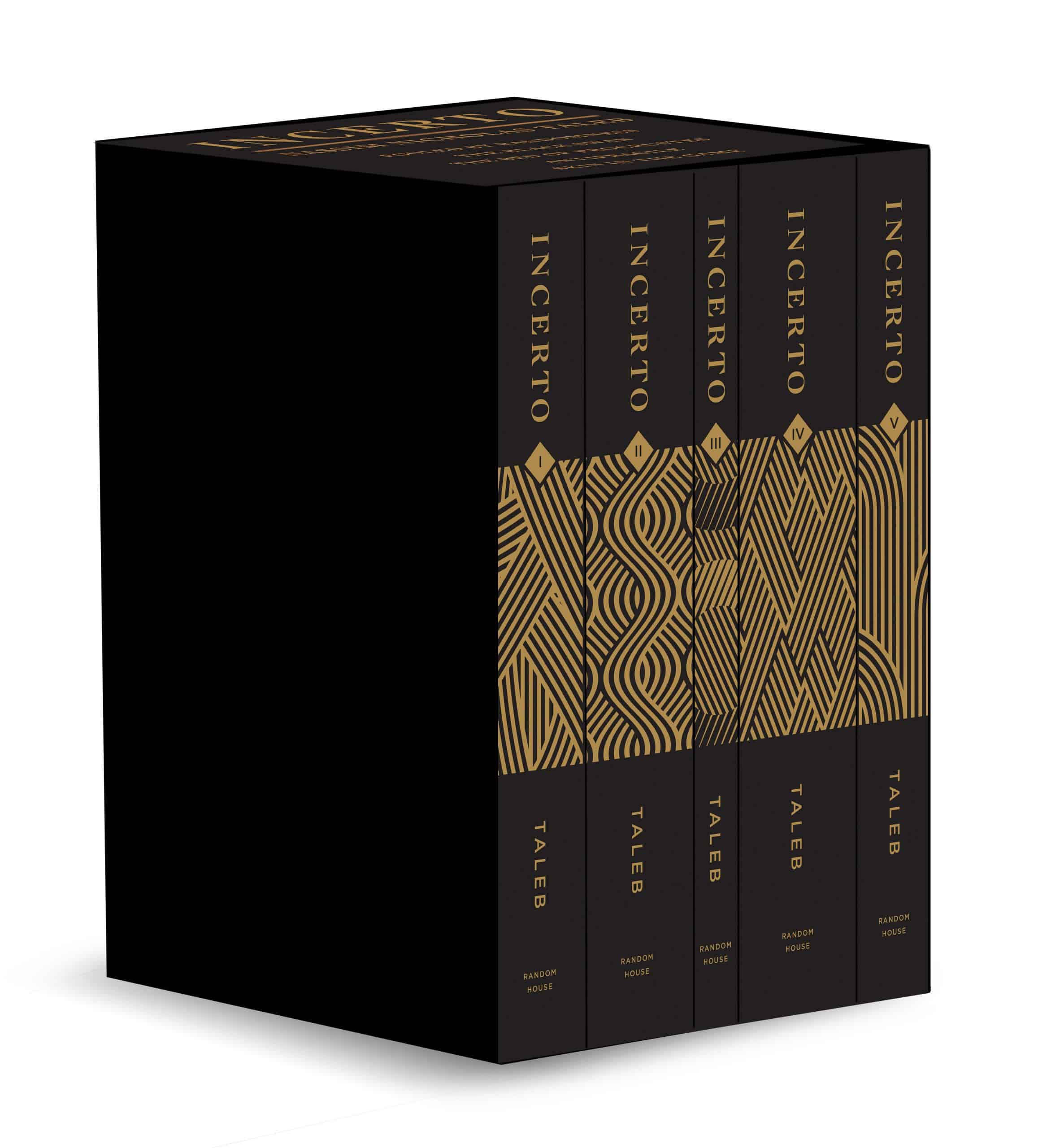 9781984819819 Incerto (Deluxe Edition): Fooled by Randomness, The Black Swan, The Bed of Procrustes, Antifragile, Skin in the Game