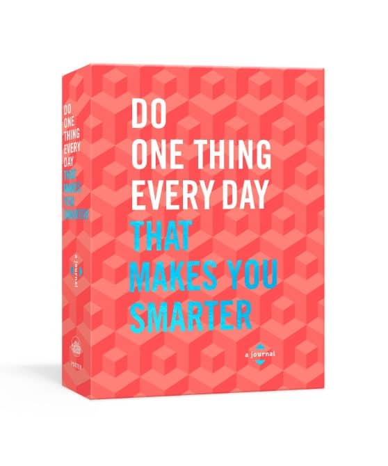 Do One Thing Every Day That Makes You Smarter: A Journal