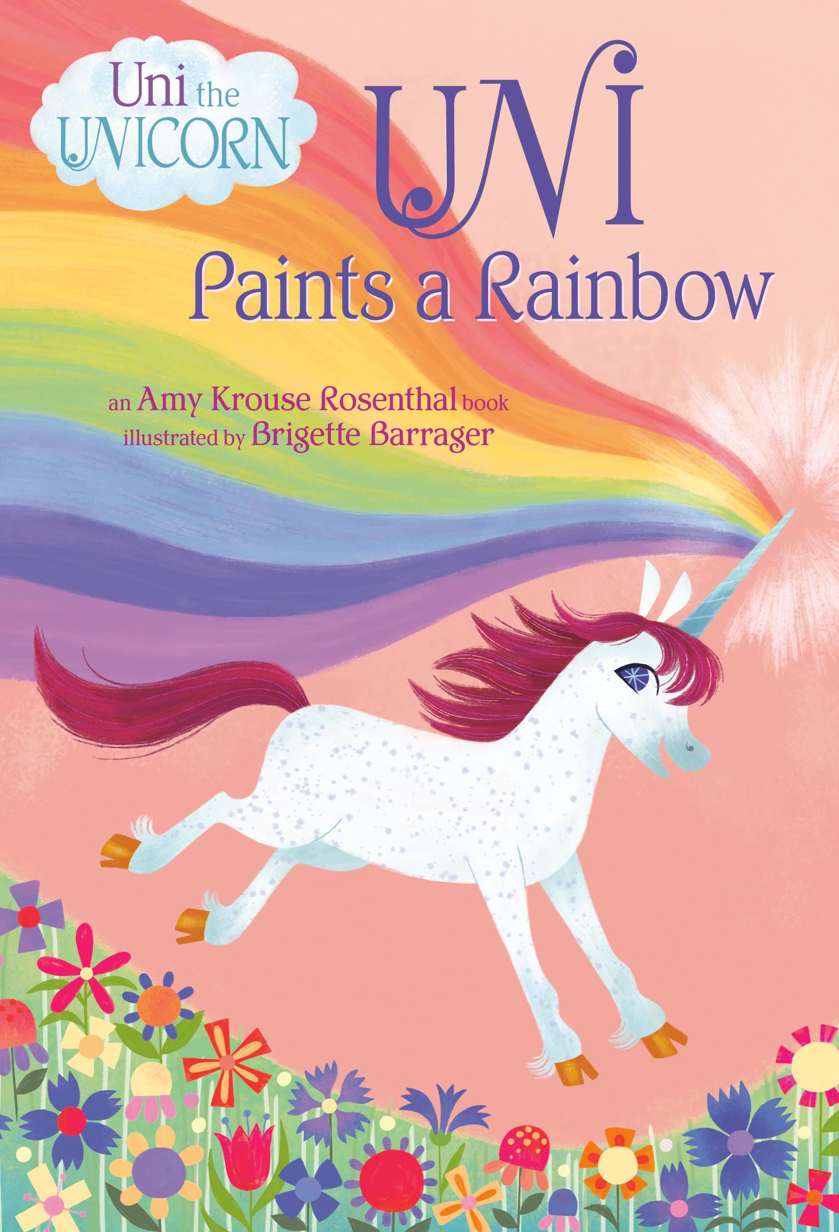9781984850263 Uni Paints a Rainbow (Uni the Unicorn)