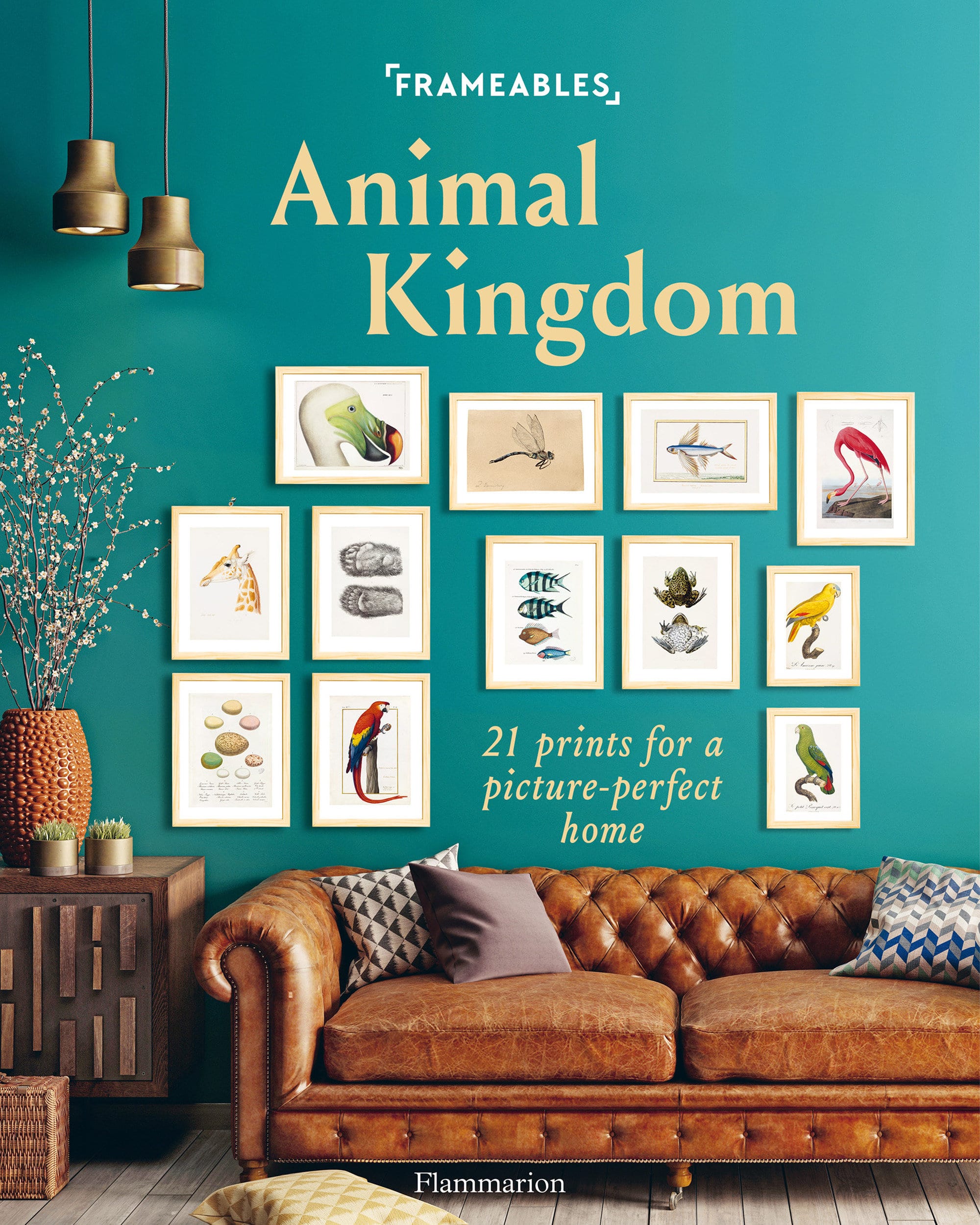 9782080287571 Frameables: Animal Kingdom: 21 Prints for a Picture-Perfect Home