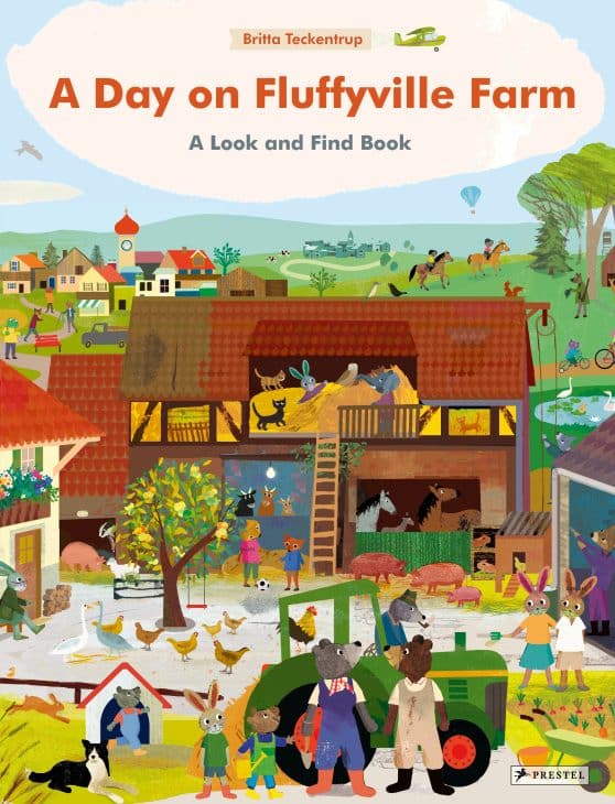 A Look and Find Book: A Day on Fluffyville Farm