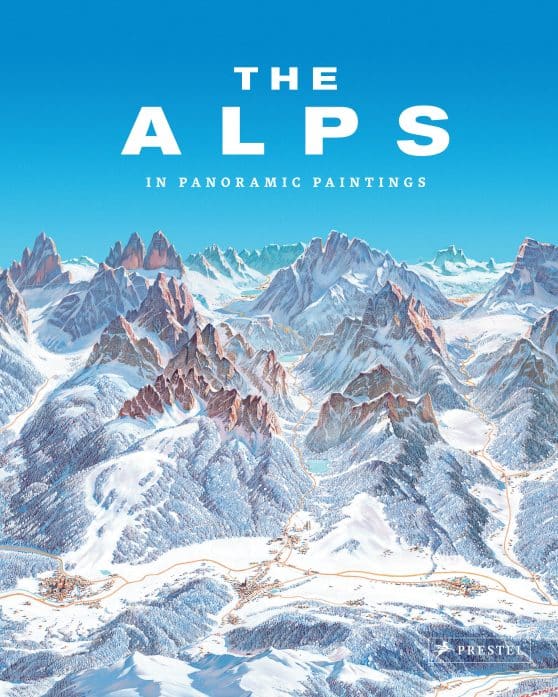 In Panoramic Paintings: The Alps