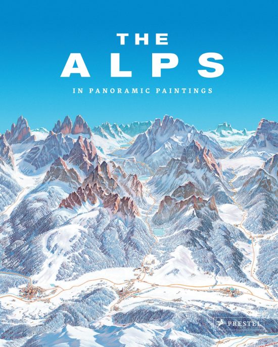 In Panoramic Paintings: The Alps