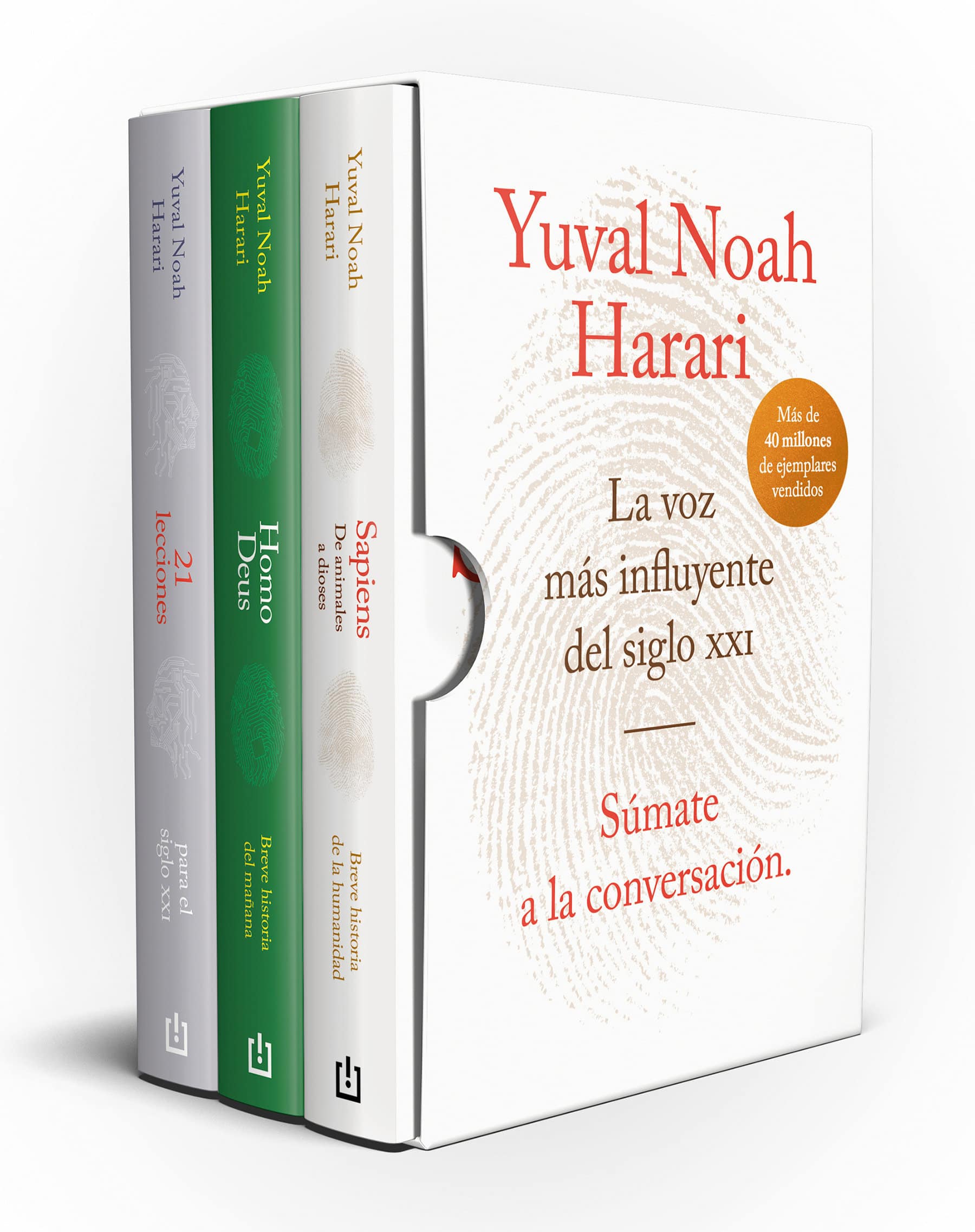 9788466361217 Estuche Harari (contiene: Sapiens; Homo Deus; 21 lecciones para el siglo XXI) / Yuval Noah Harari Books Set (Sapiens, Homo Deus, 21 Lessons for 21st Century)