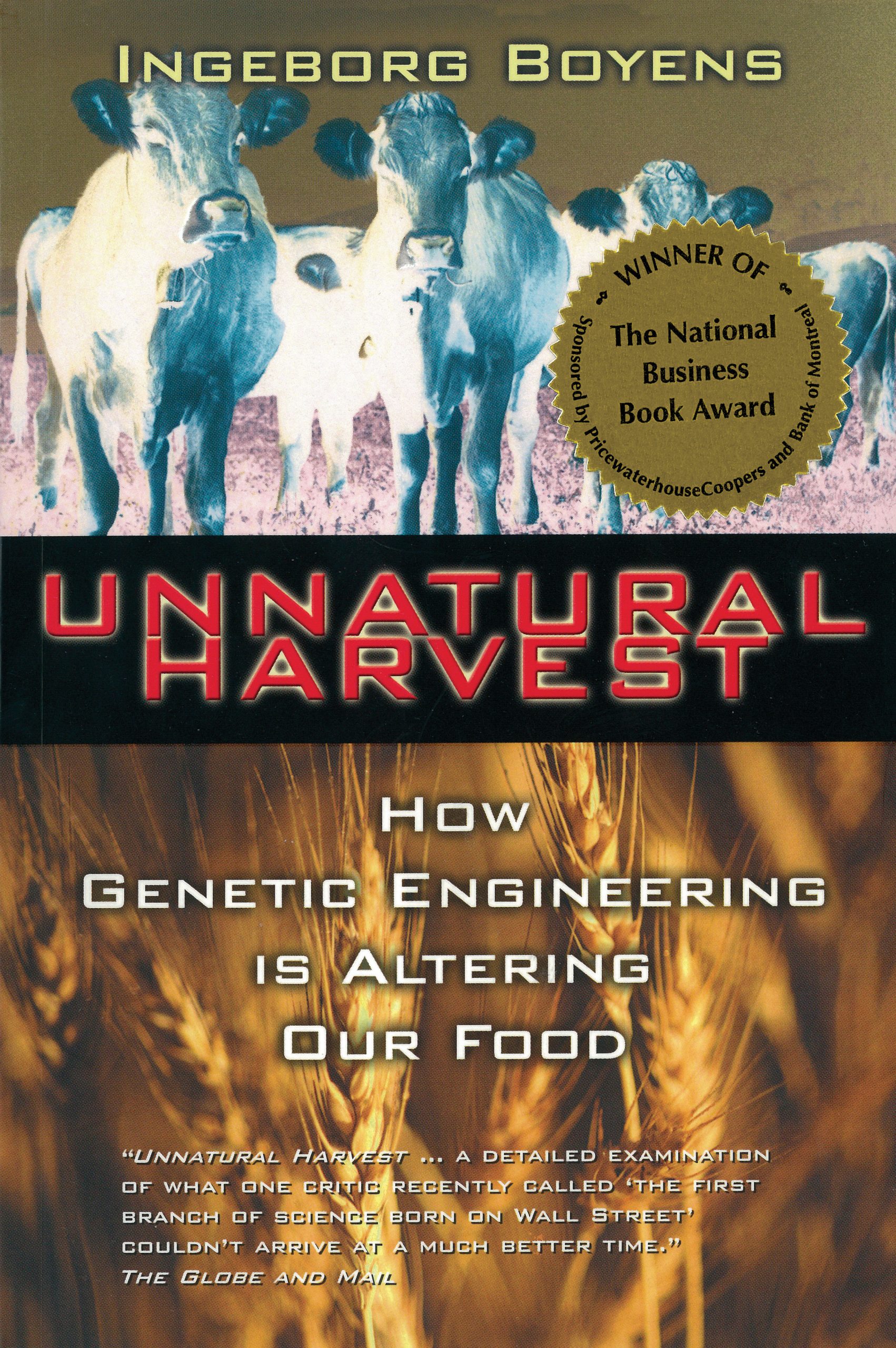 9780385257893 Unnatural Harvest: How Genetic Engineering is Altering Our Food