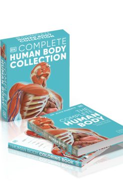 The Complete Human Body Collection: 2-Book Box Set - Human Body Reference Guide and Anatomy Coloring Book