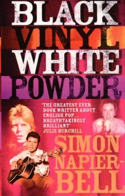 Black Vinyl White Powder