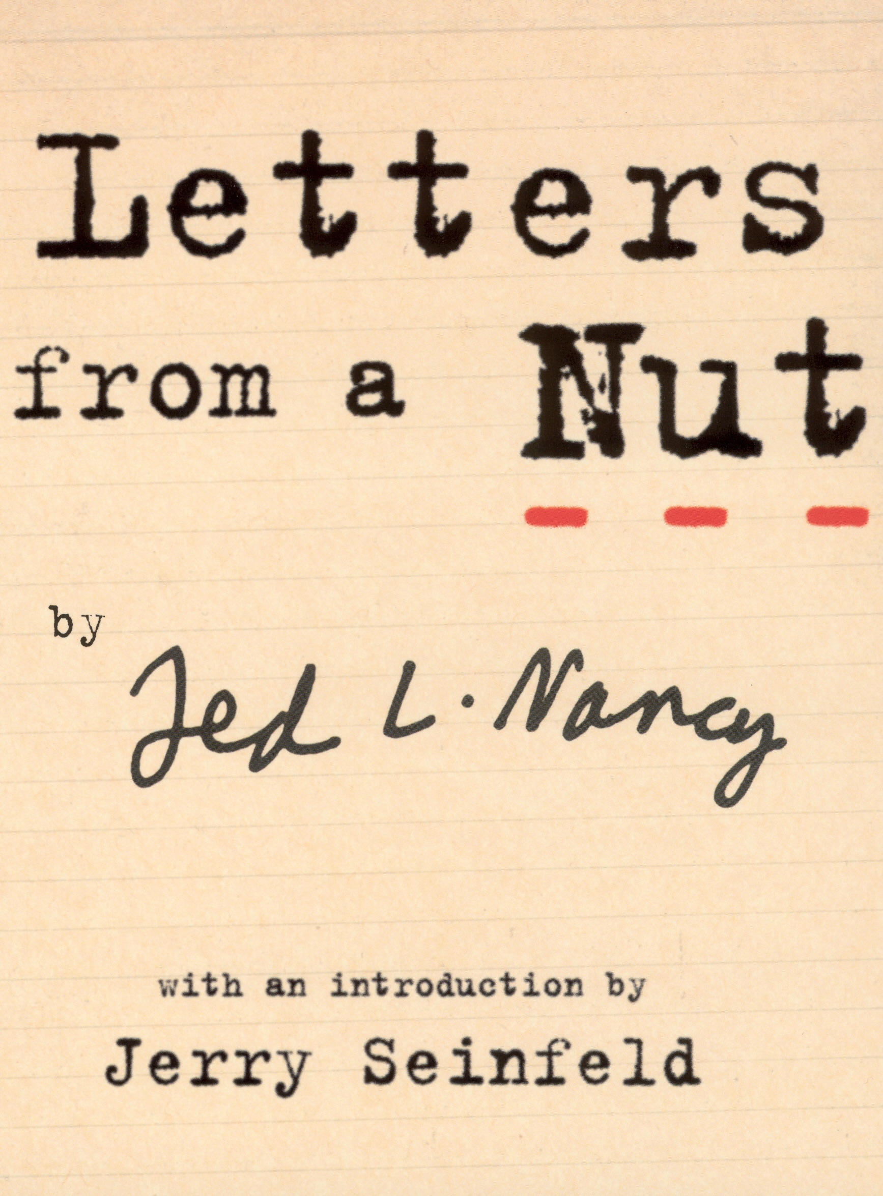 LEAD Technologies Inc. V1.01 Letters From A Nut: With An Introduction by Jerry Seinfeld
