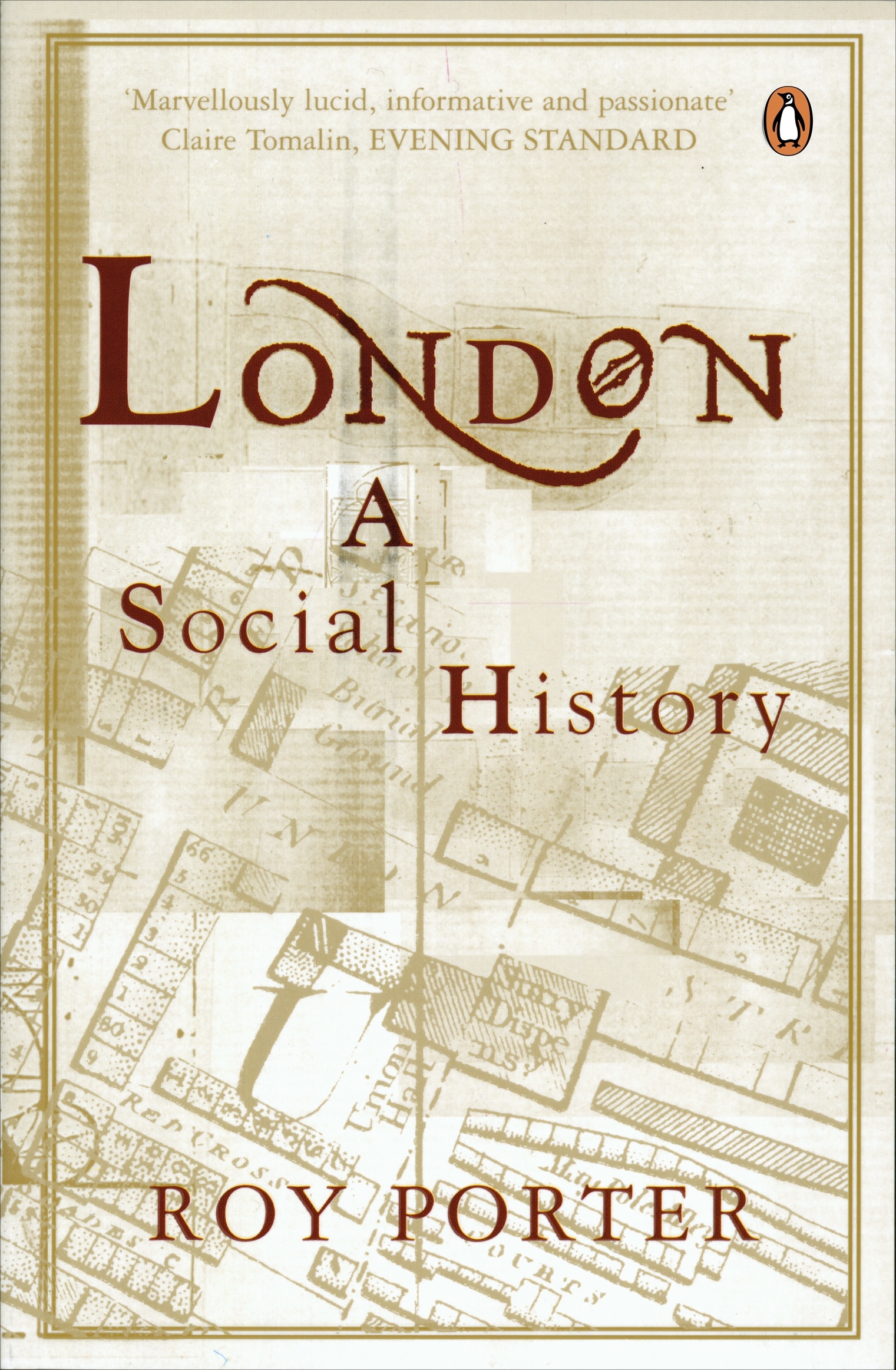 9780140105933 London: A Social History