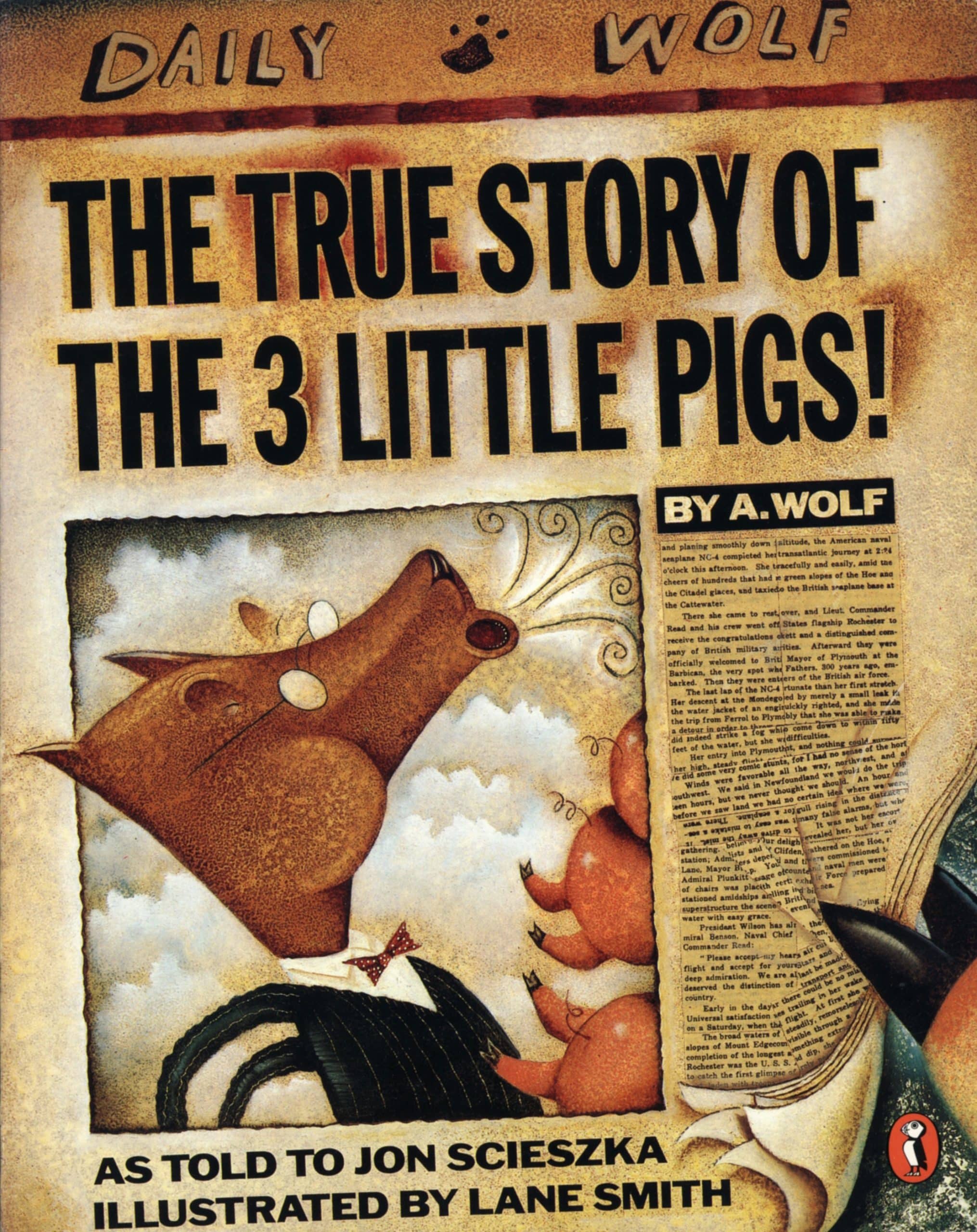 9780140540567 The True Story of the Three Little Pigs