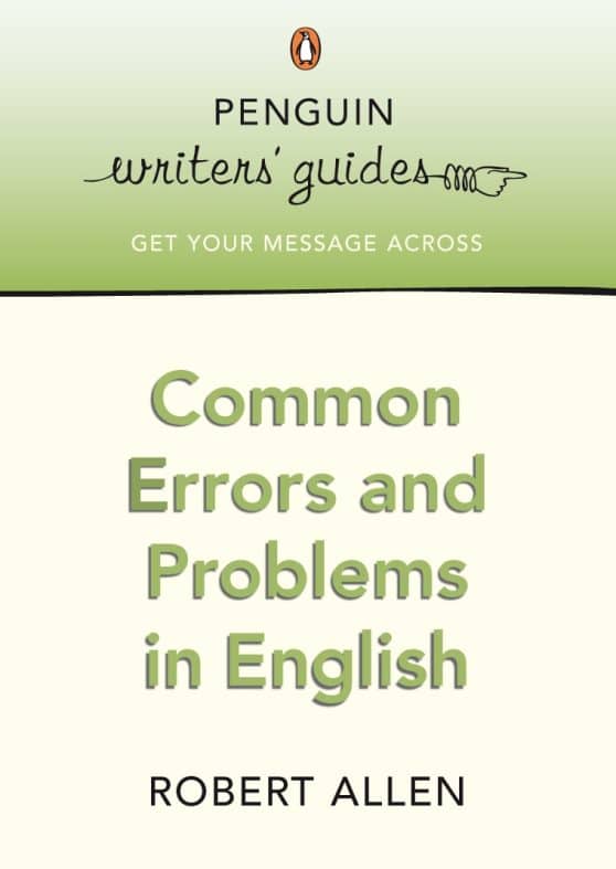 Common Errors and Problems in English