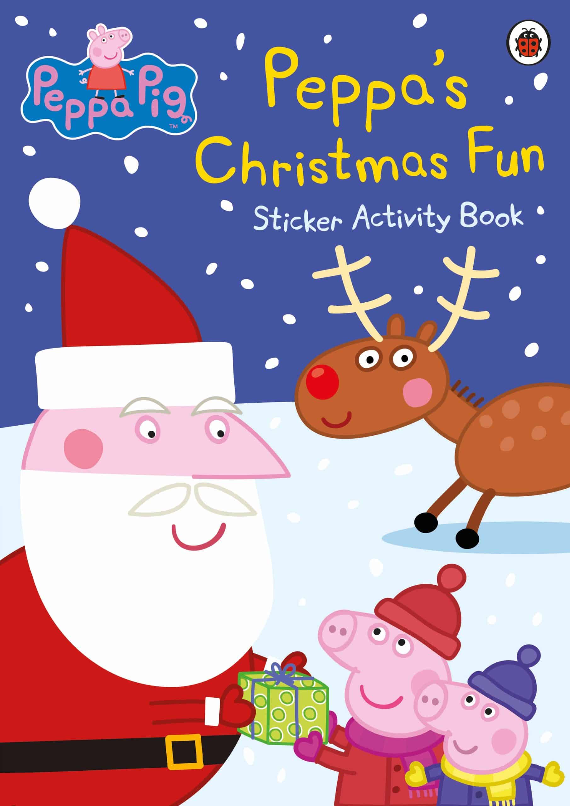 9780241200414 Peppa Pig: Peppa's Christmas Fun Sticker Activity Book