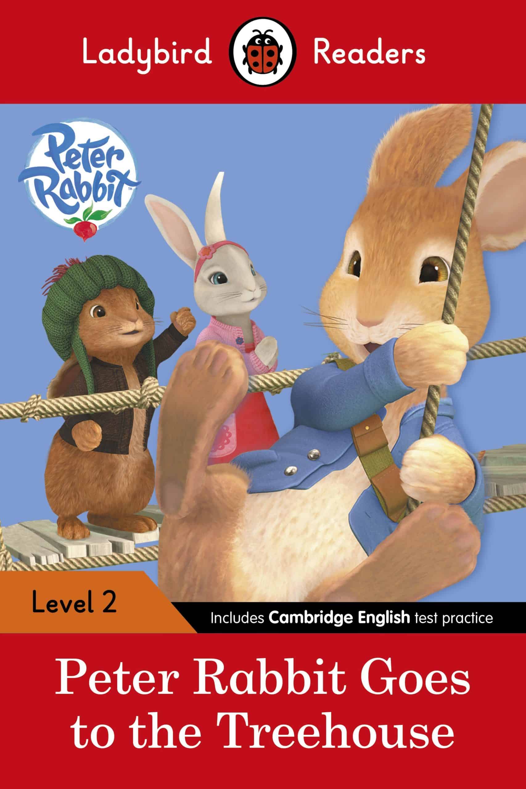 9780241254493 Ladybird Readers Level 2 - Peter Rabbit - Goes to the Treehouse (ELT Graded Reader)