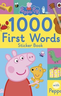 Peppa Pig: 1000 First Words Sticker Book