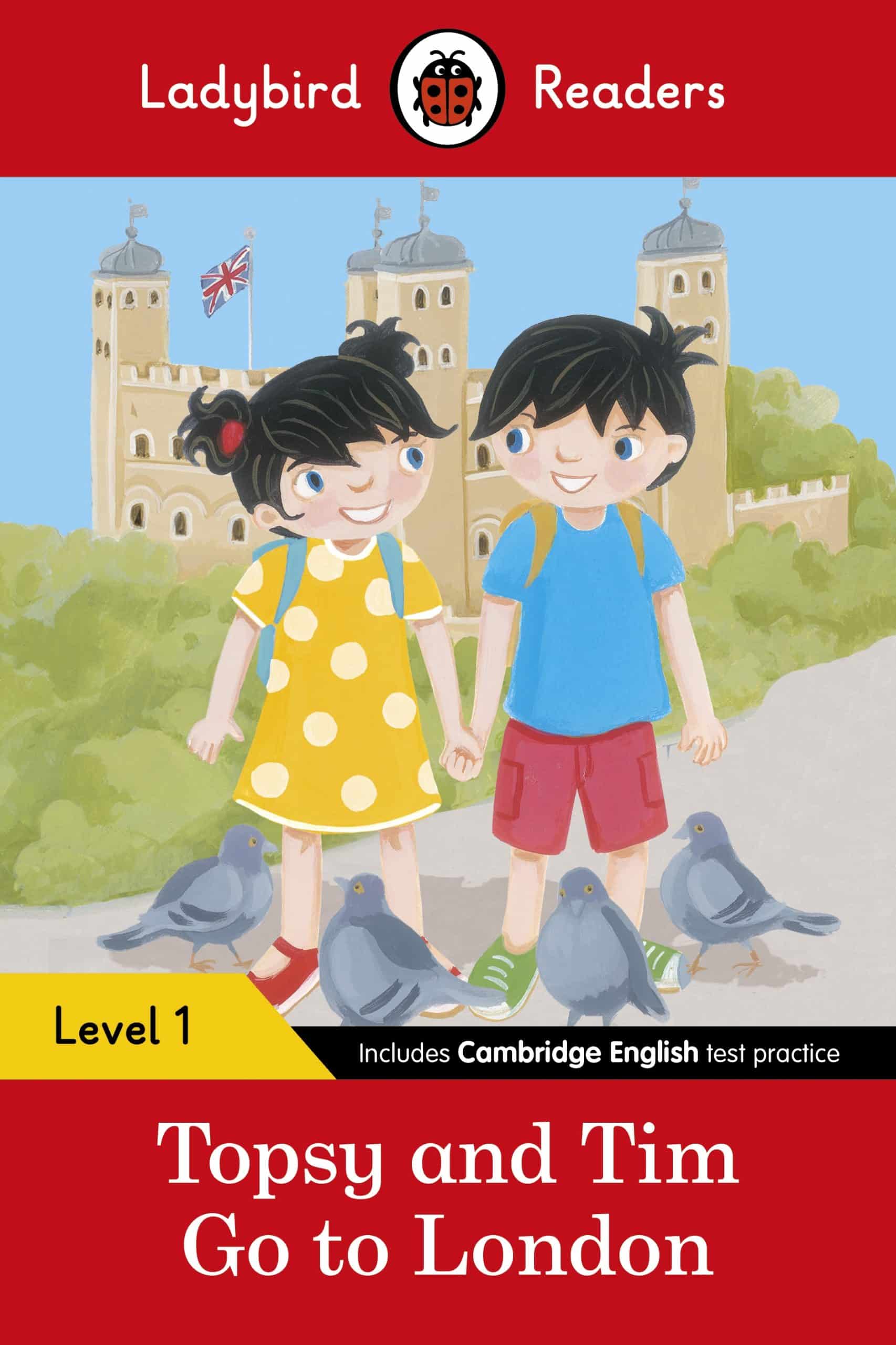 9780241297438 Ladybird Readers Level 1 - Topsy and Tim - Go to London (ELT Graded Reader)