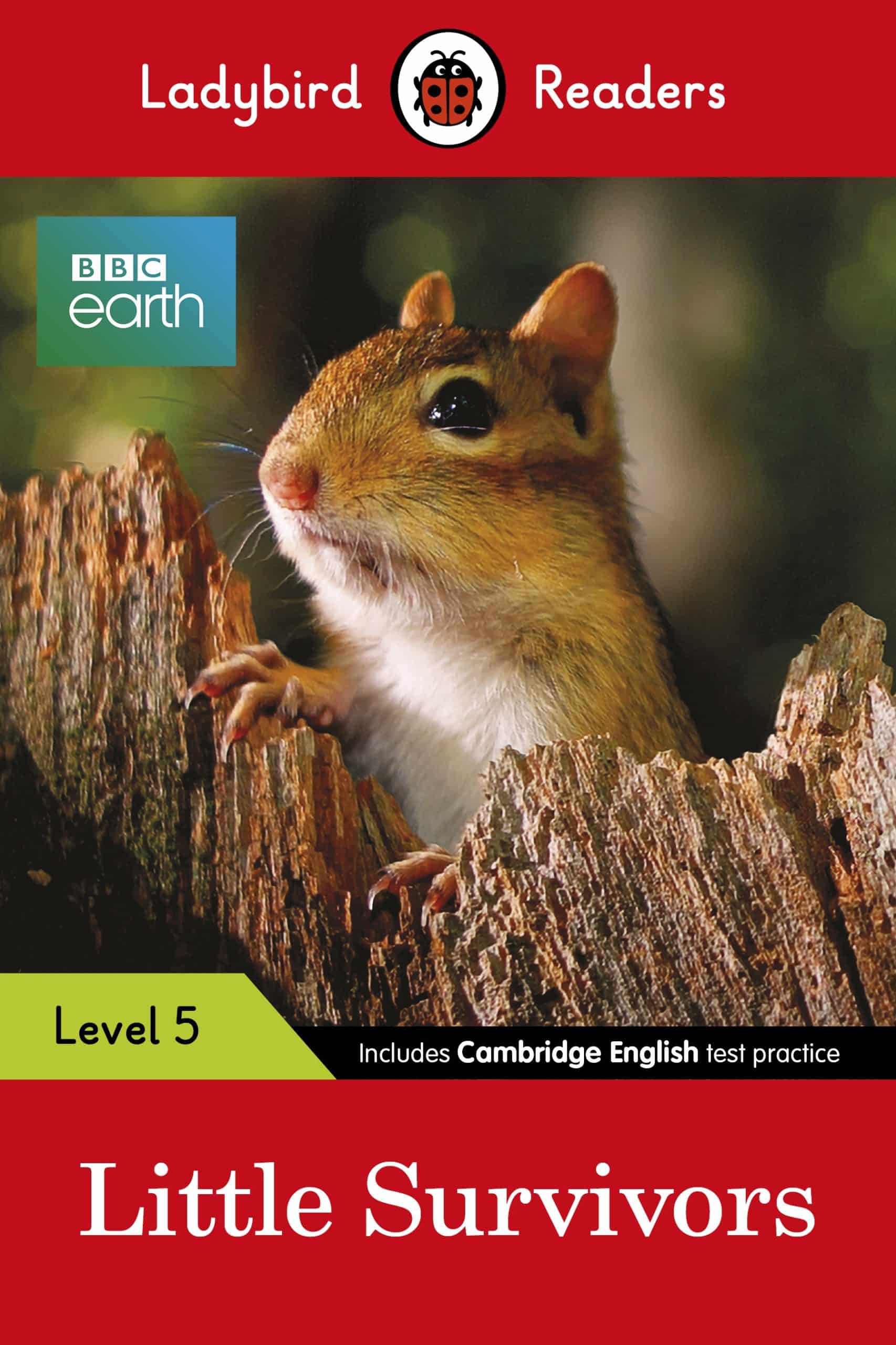 9780241336144 Ladybird Readers Level 5 - BBC Earth - Little Survivors (ELT Graded Reader)