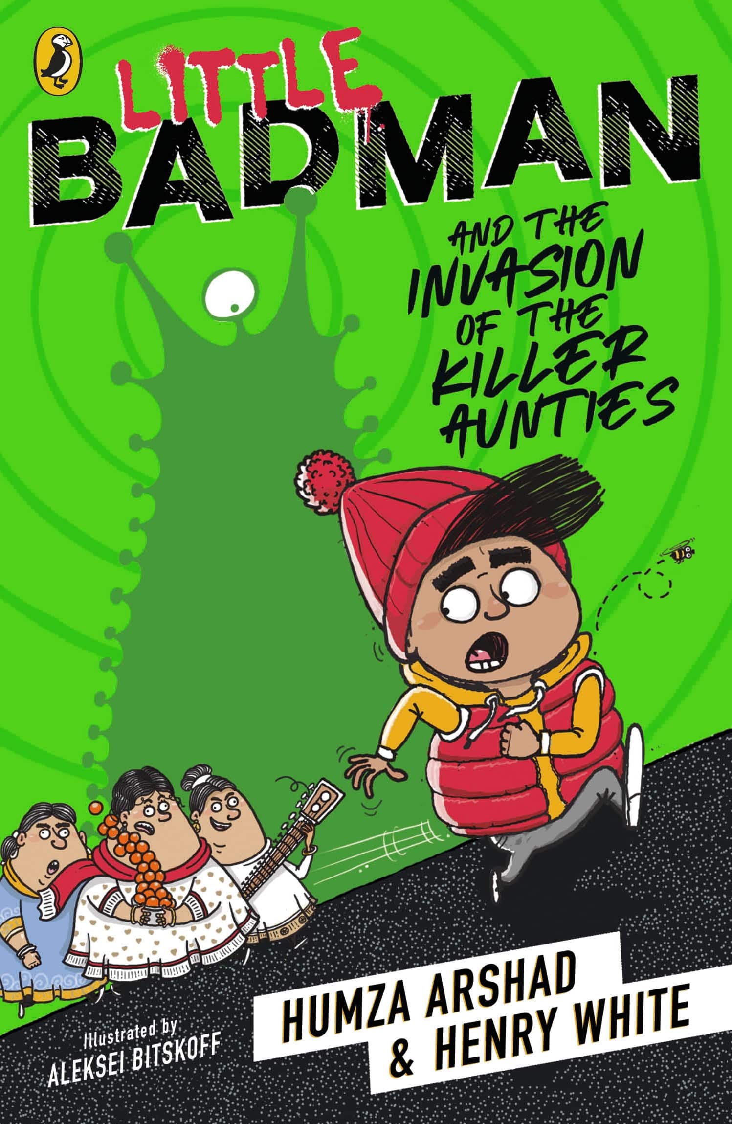 9780241340608 Little Badman and the Invasion of the Killer Aunties